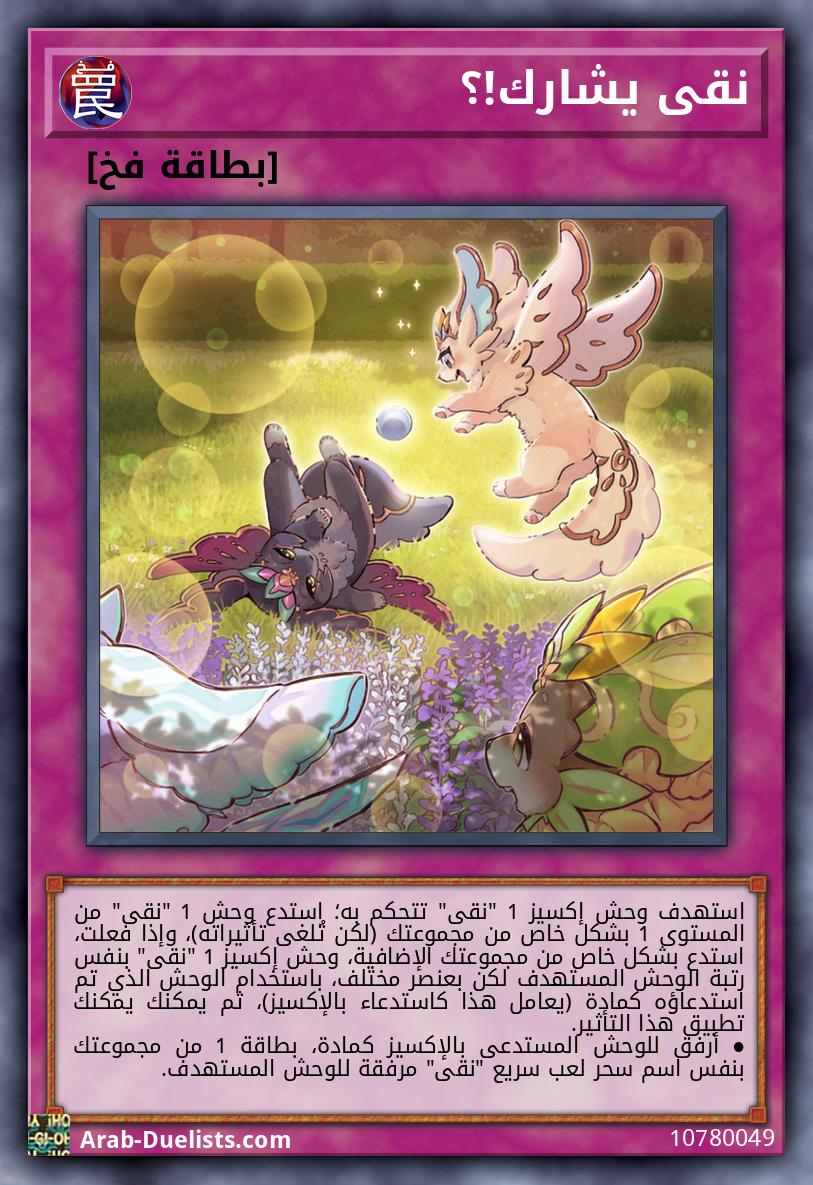 نقى يشارك!؟