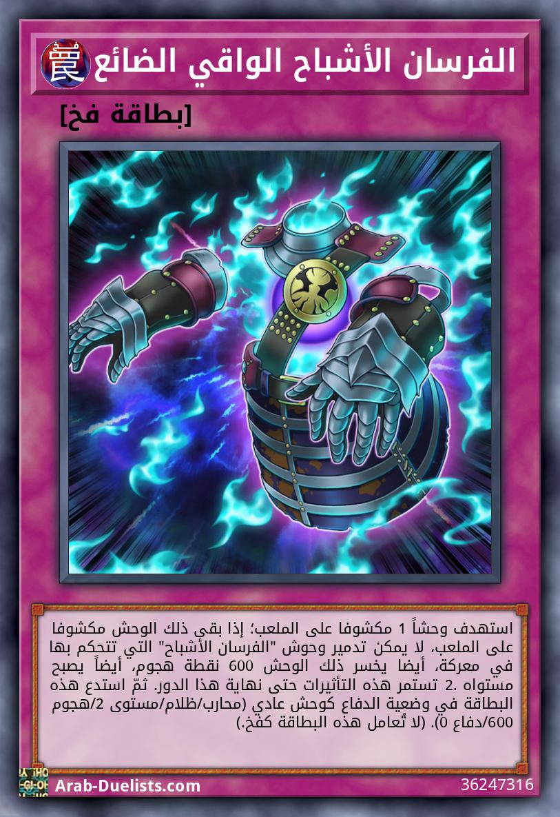 الفرسان الأشباح الواقي الضائع