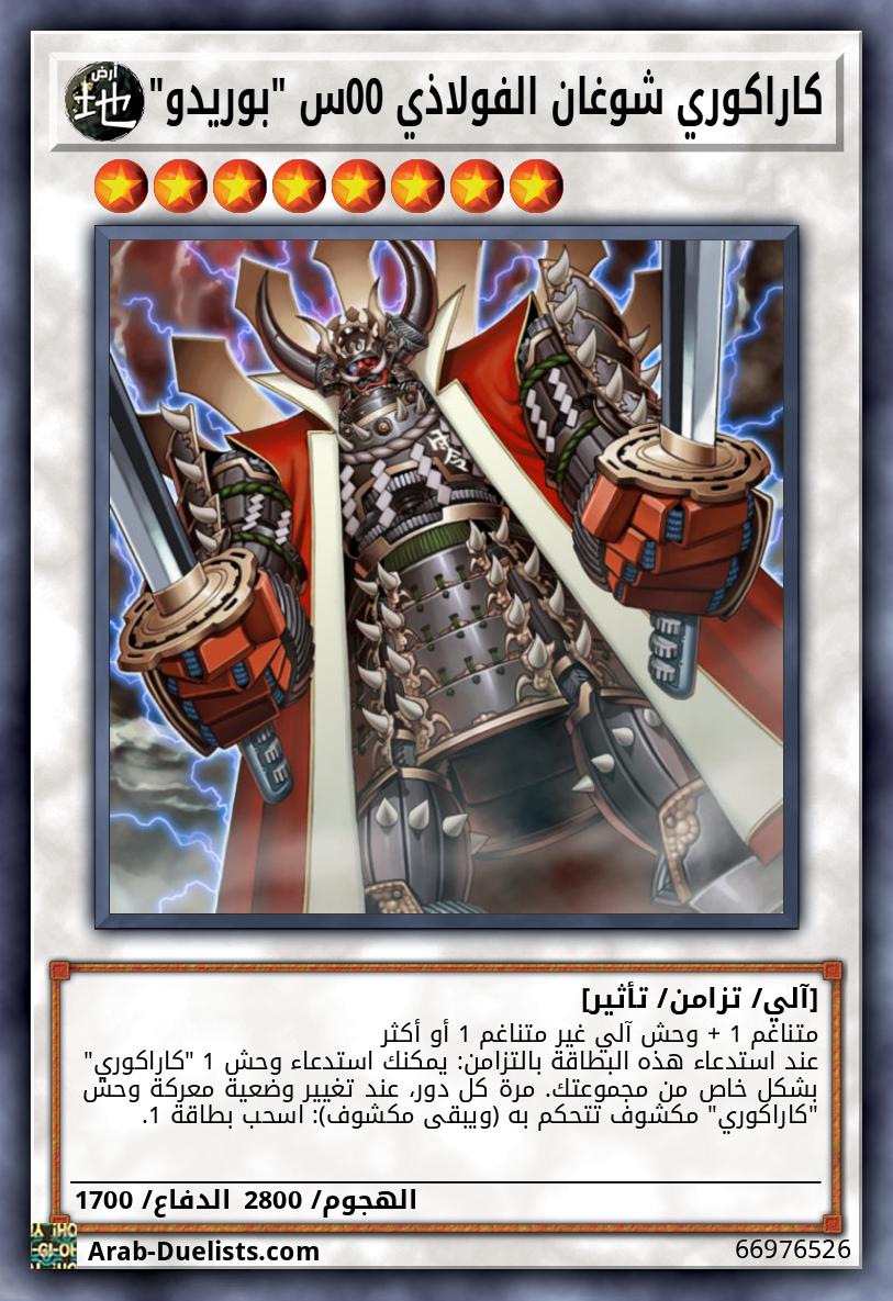 كاراكوري شوغان الفولاذي 00س "بوريدو"
