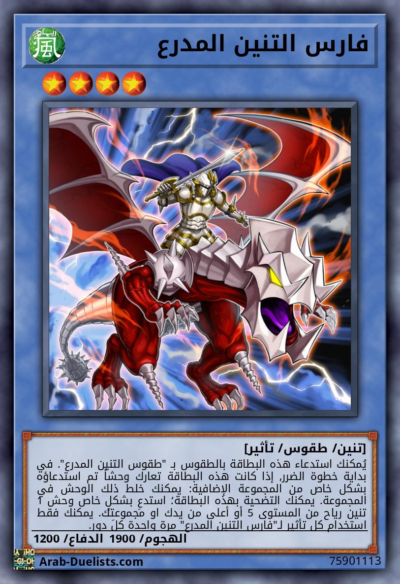 فارس التنين المدرع